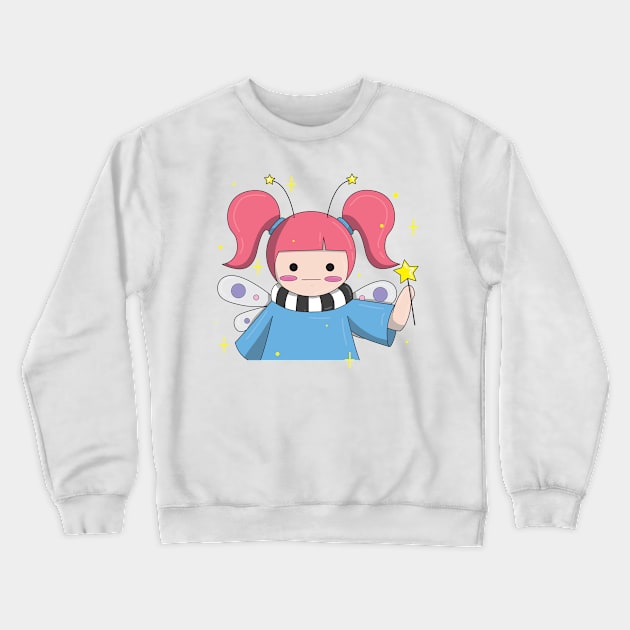 Fairy grants wishes Crewneck Sweatshirt by KopuZZta 